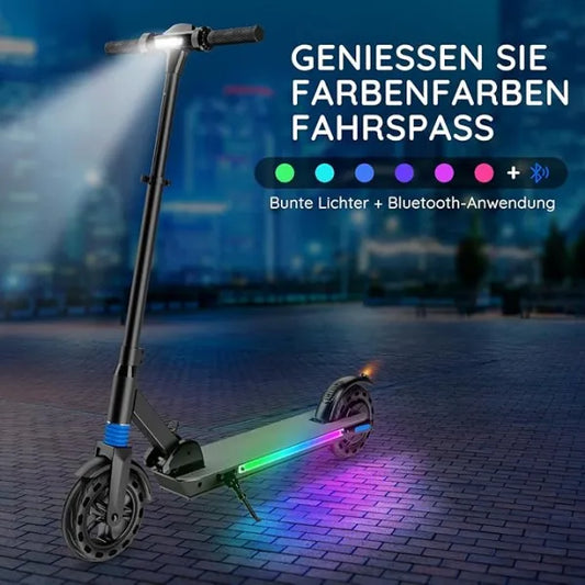F8 E Scooter Kinder,LED-Anzeige,Faltbarer und Höhenverstellbar Elektroroller für Kinder von 8-16 Jahren,Max Reichweite 20KM,Max 20KM/H,Elektroscooter Geschenk für Kinder und Jugendliche Keine ABE